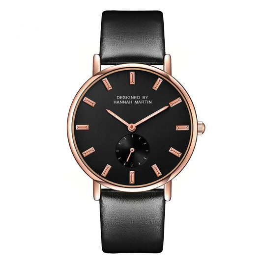 Hannah Martin Hannah Martin 2138 Women's Quartz Watch Small Seconds Simple Women's Watch Belt Nylon Strap