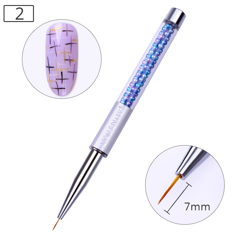 NICOLE Diary UV Nail Brush Tool Set