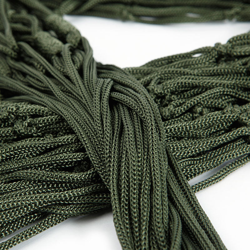 Outdoor Supplies 9-strand Nylon Rope Hammock Portable