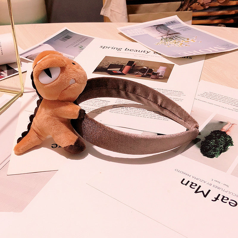 Cute little dinosaur hair tie