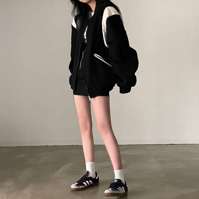 Loose And Lazy Baseball Uniform For Age-reducing Students