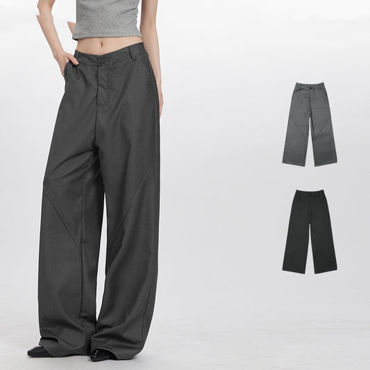 European And American Retro Design Drape Wide-leg Casual Pants
