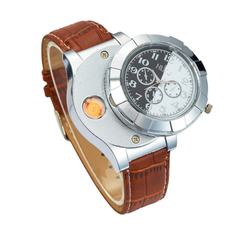 Wholesale electronic cigarette lighter watch USB charging