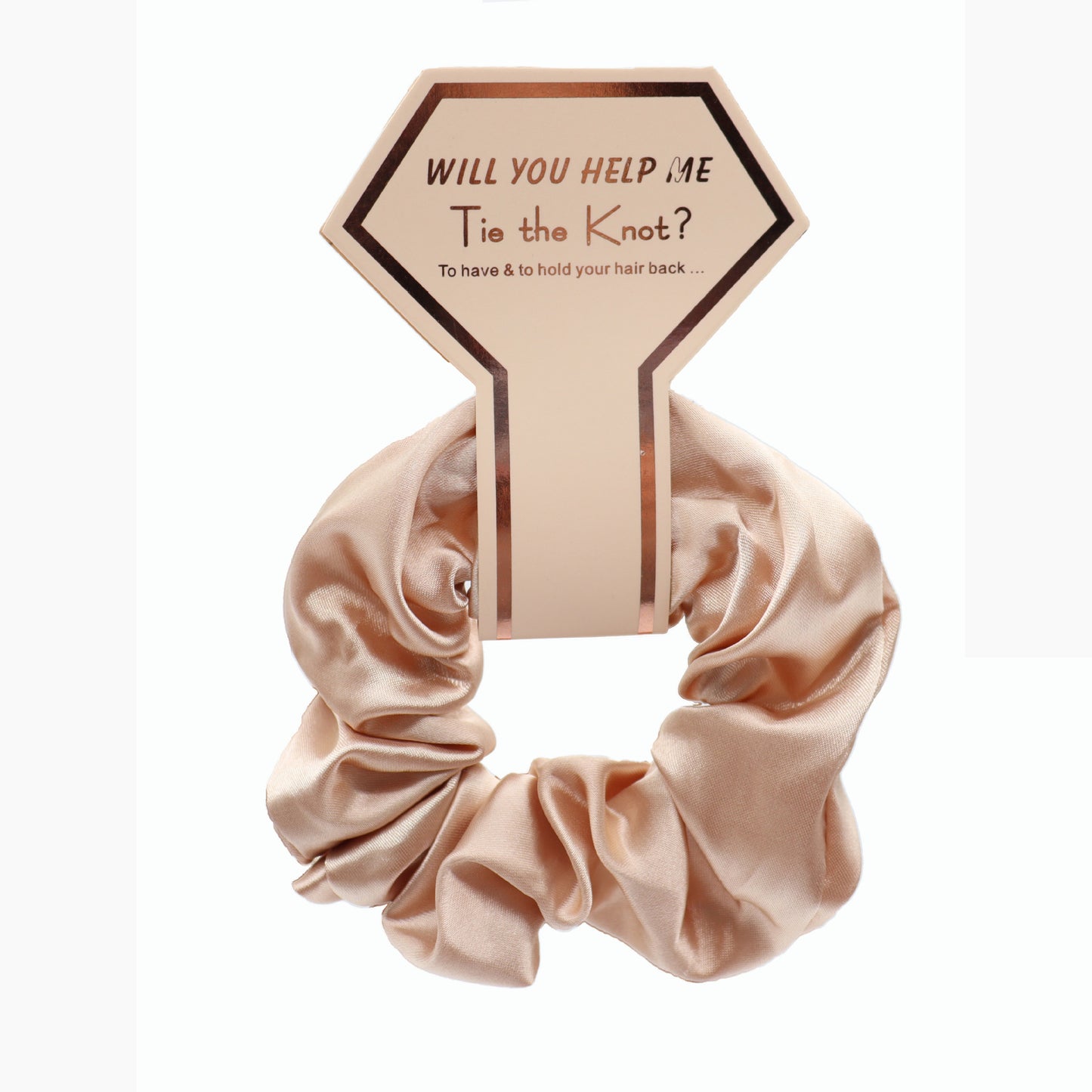 Women's Fabric Simulation Silk Satin Face Elastic Hair Rope