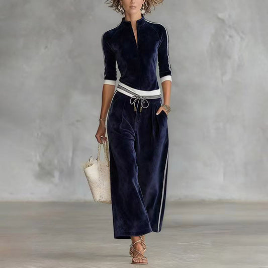 Womens FallWinter Fashionable Casual Sportswear Set
