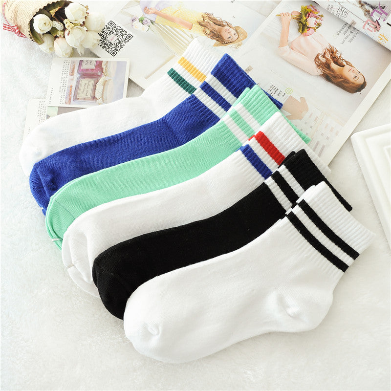 Cute non-slip college wind couple socks