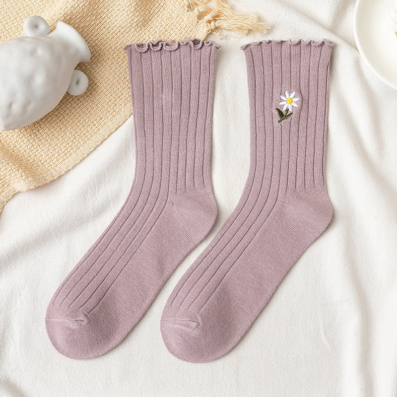 Maternity high tube socks
