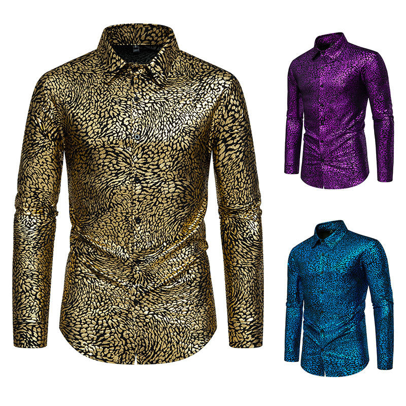 Fashion Men's Long-sleeve Shirt