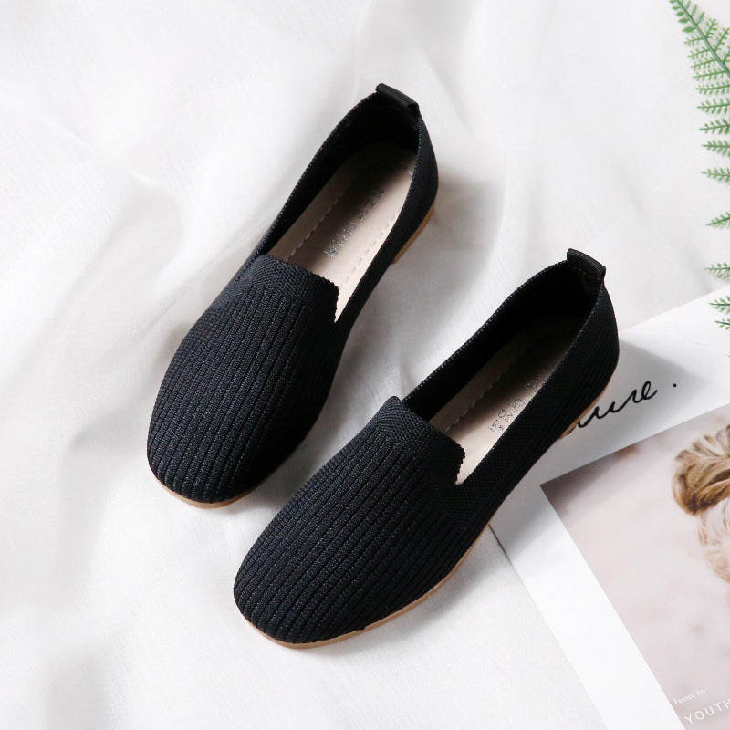 Women's Casual Lightweight Breathable Flat Shoes