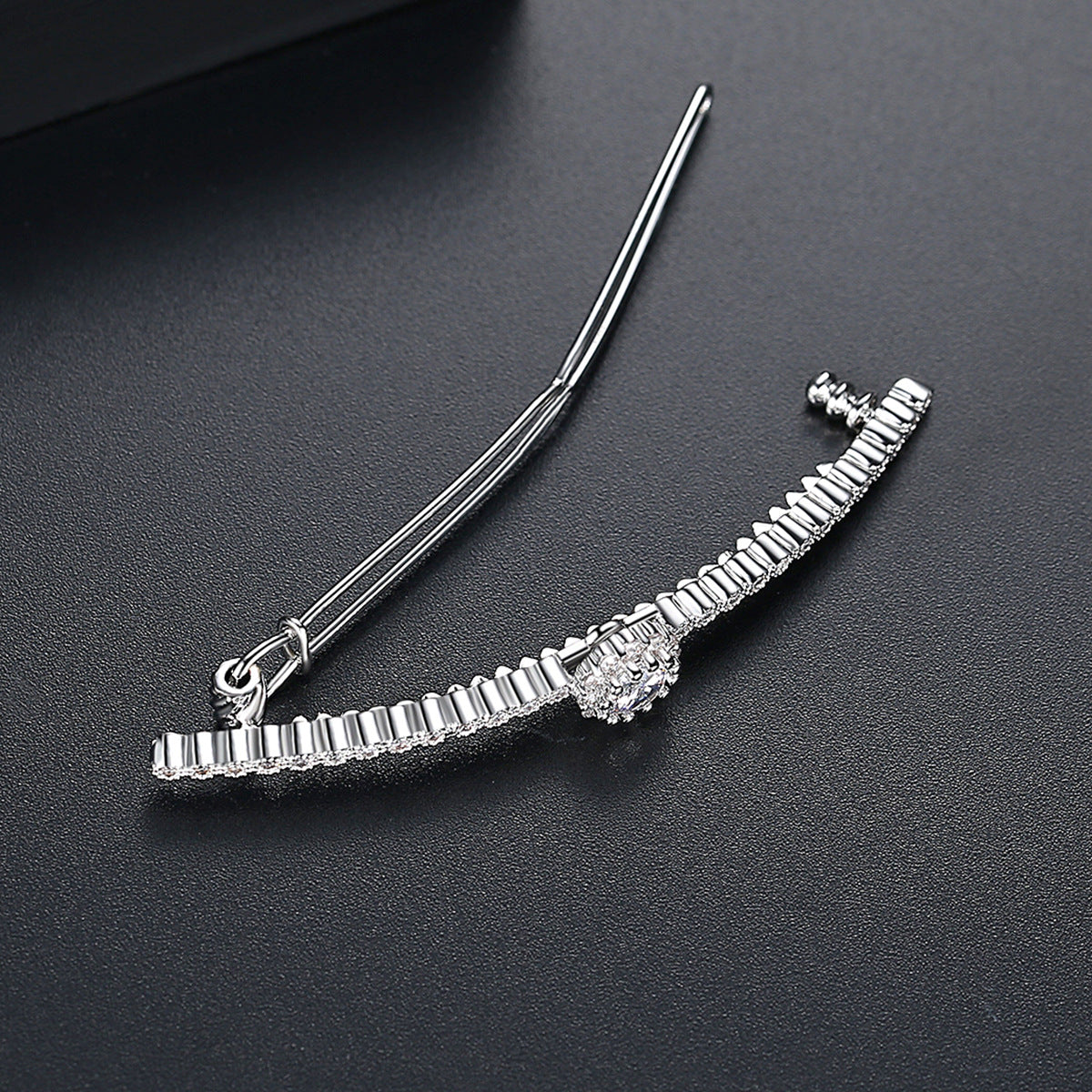 Simple temperament female hairpin