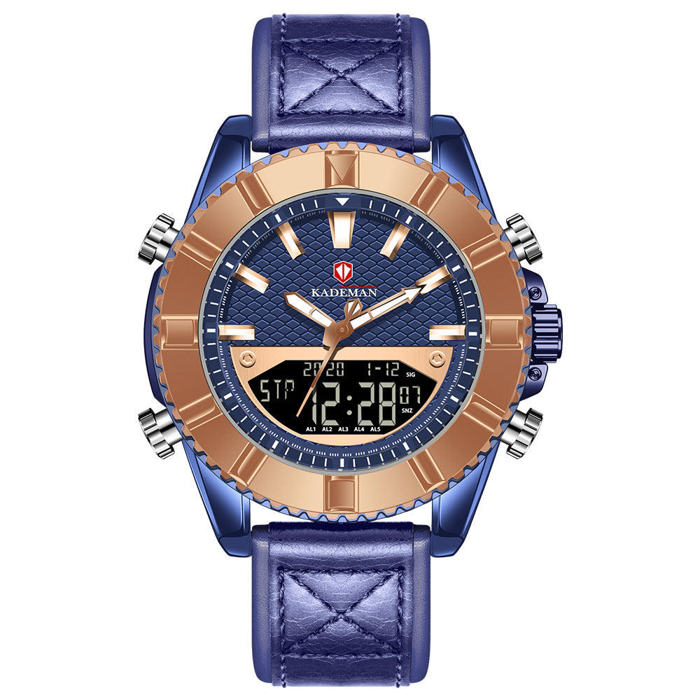 Men's multifunctional waterproof fashion belt watch
