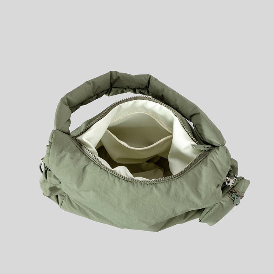 Autumn And Winter Quilted Commuter Hand-carrying Bag Large Capacity