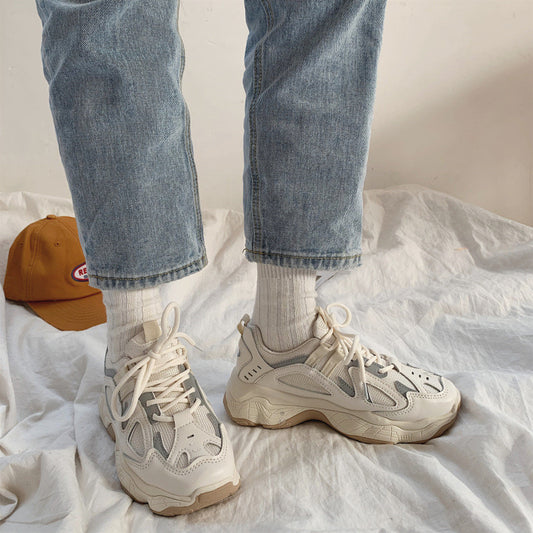 Students' Thick-soled Street Shooting Casual Sneakers