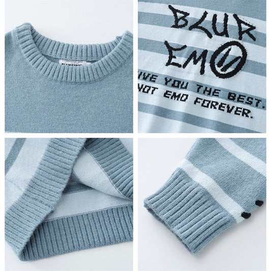 Male And Female Couple Student Versatile Casual Sweater