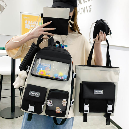 Portable Backpack For Middle School Students On Campus