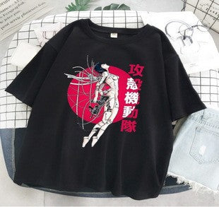 Printed Women's T-shirt Casual Short Sleeve Cool Girl Top