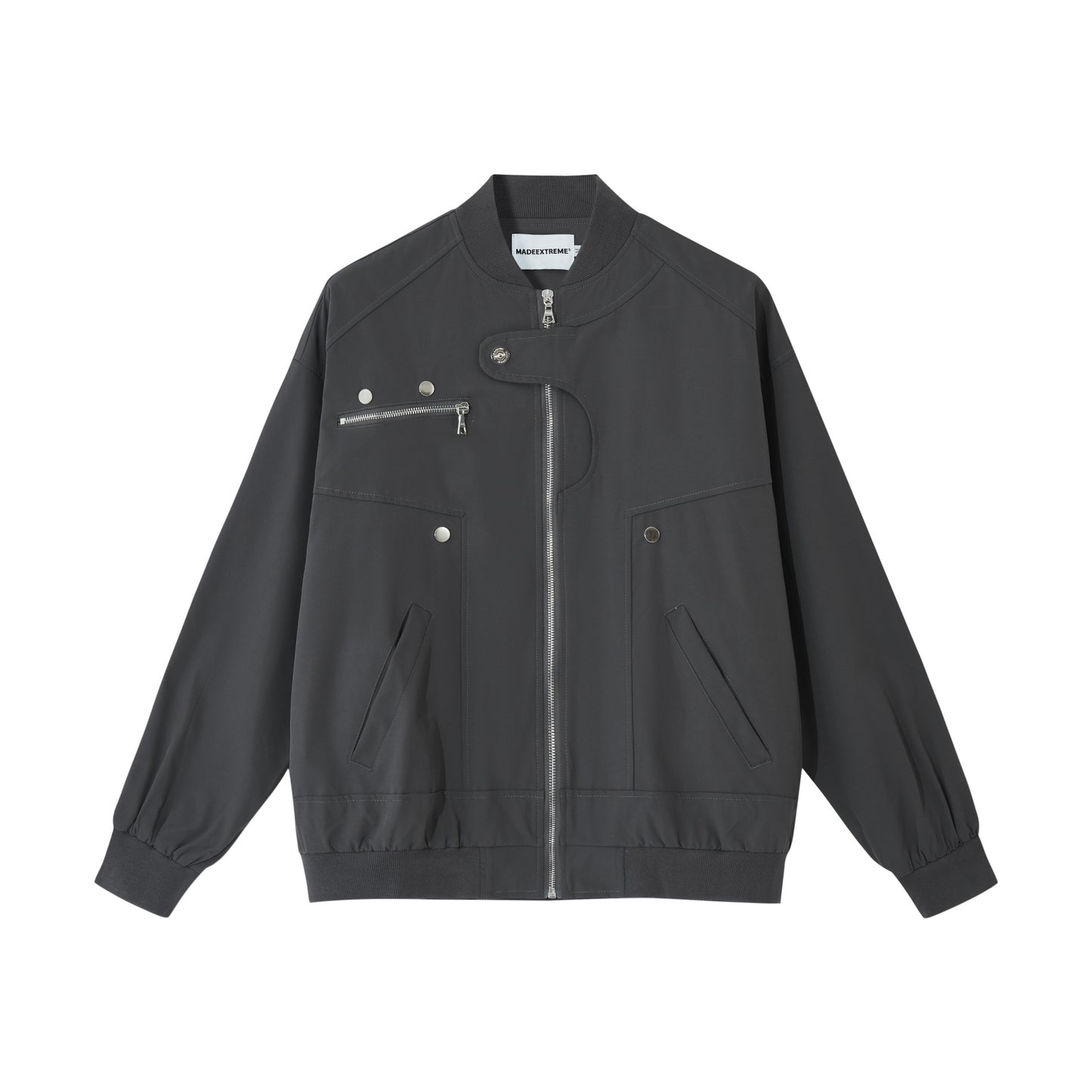 Men And Women Autumn Stitching Flight Suit Coat Jacket