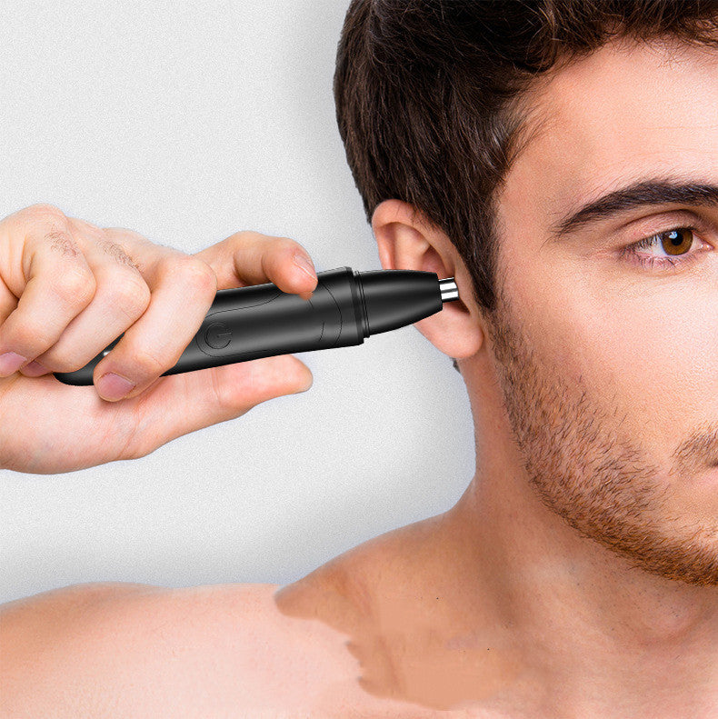 Wireless Rechargeable Waterproof Skinsafe Painless Electric Ear Face Eyebrow Nose Hair Removal Trimmer