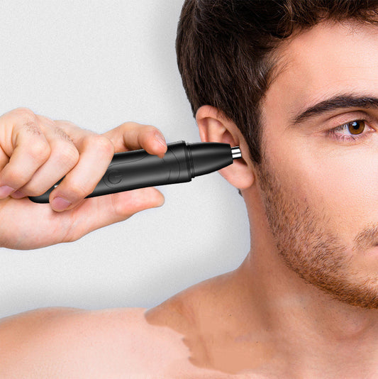 Wireless Rechargeable Waterproof Skinsafe Painless Electric Ear Face Eyebrow Nose Hair Removal Trimmer