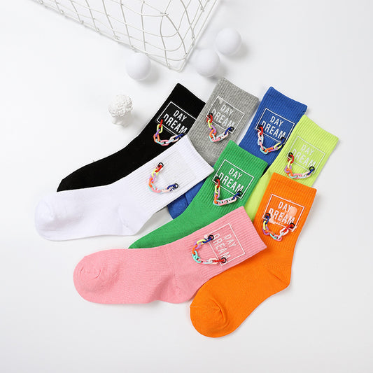 Korean Casual Breathable Sweat Socks
