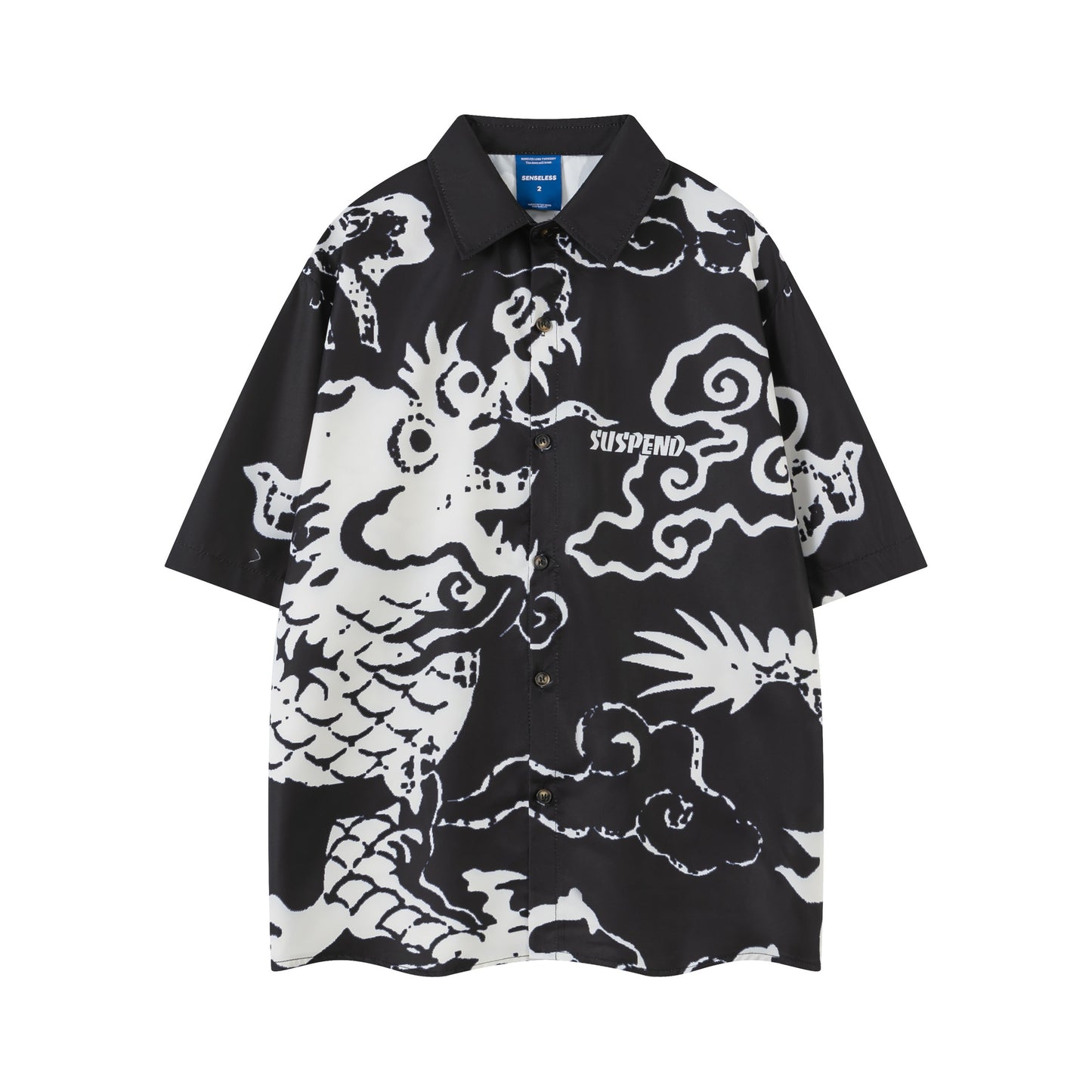 Retro Trendy Unique Casual Loose Shirt