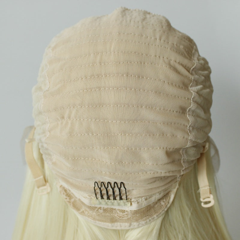 Lace High-temperature Fiber Full Wig Head Cover