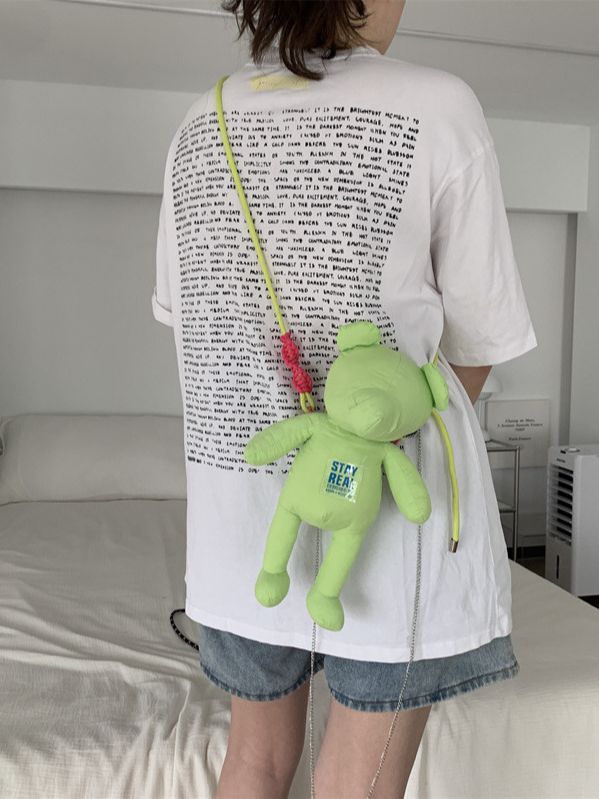 Dopamine Girl Phone Holder Crossbody Bunny Bag