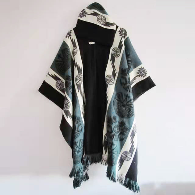 Men's Knitted Hoodie Sweater Jacket
