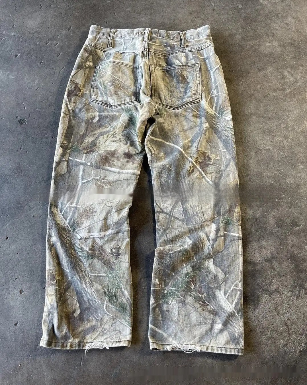 Women's Stylish Loose Plus Size Straight Jeans