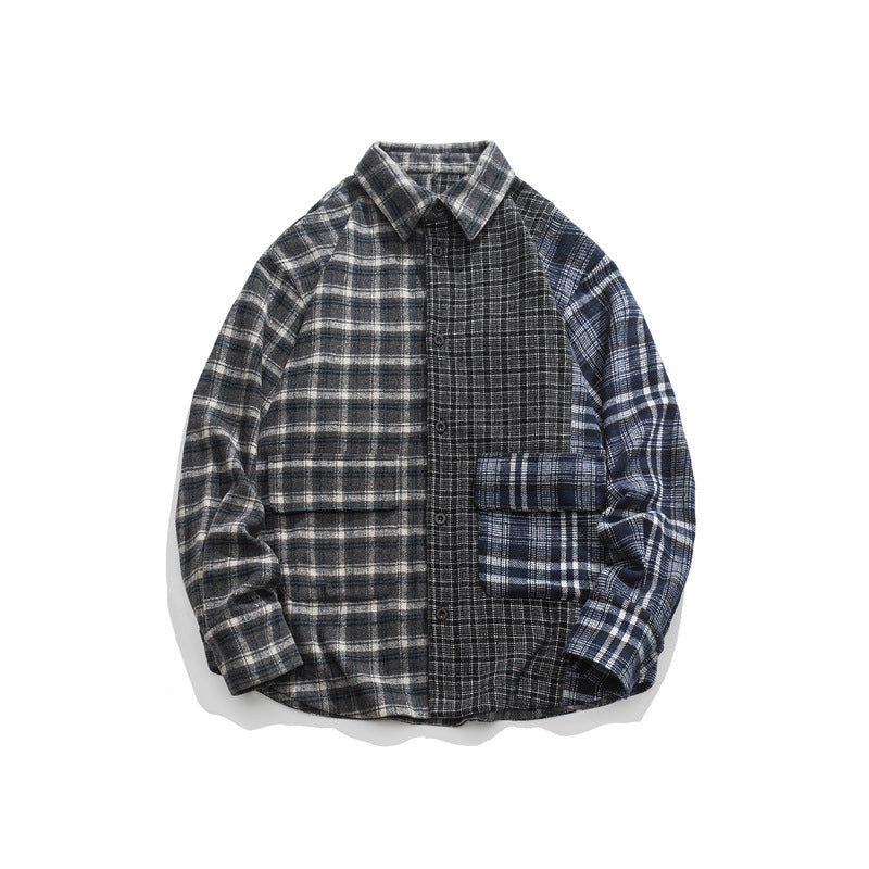 New Asymmetric Retro Couple's Long-sleeved Jacket