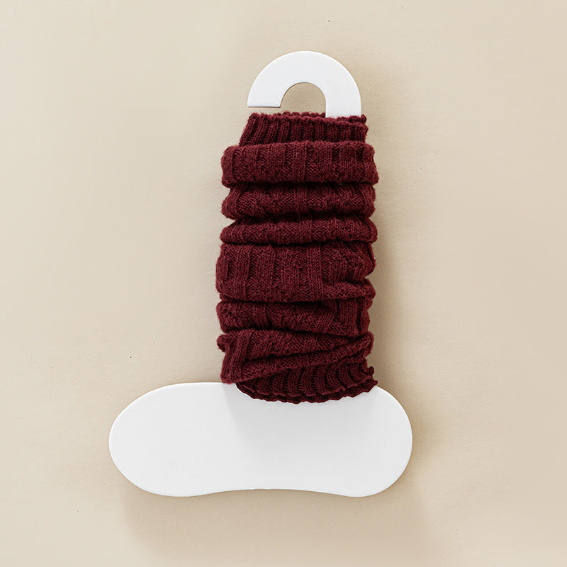 Knitted Long Wool Bunching Socks