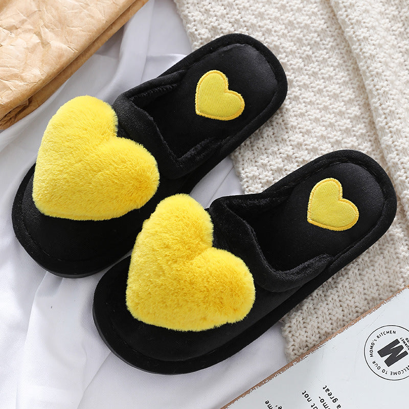 Cotton Slippers Floor Non-slip Warm Korean Women's