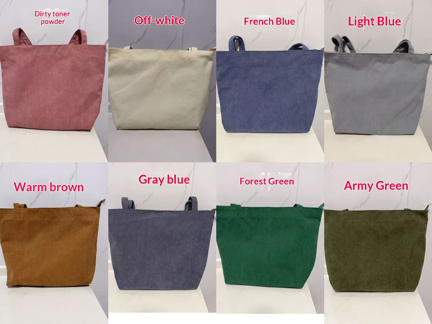 Fashionable, Trendy, And Minimalist Corduroy Casual Womens Handbag