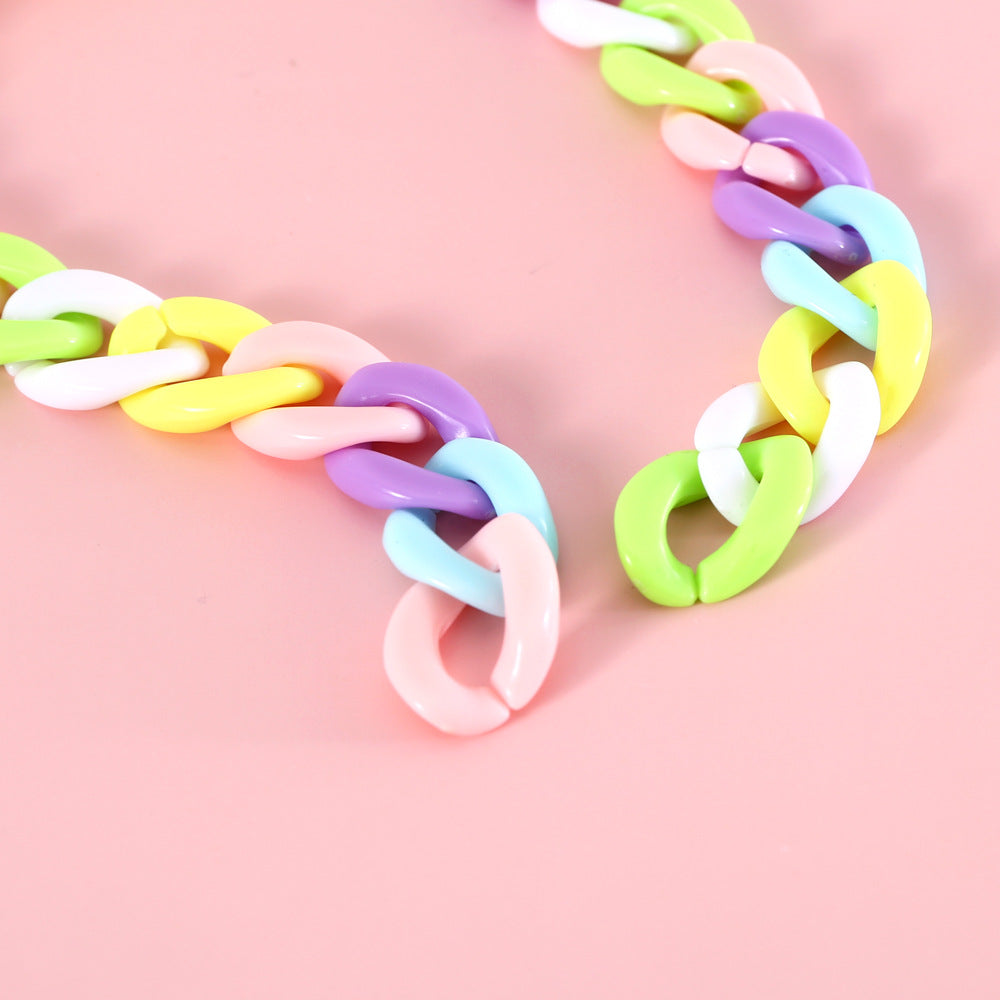 Pet Cat Dog Rabbit Collar Macaron Candy Color