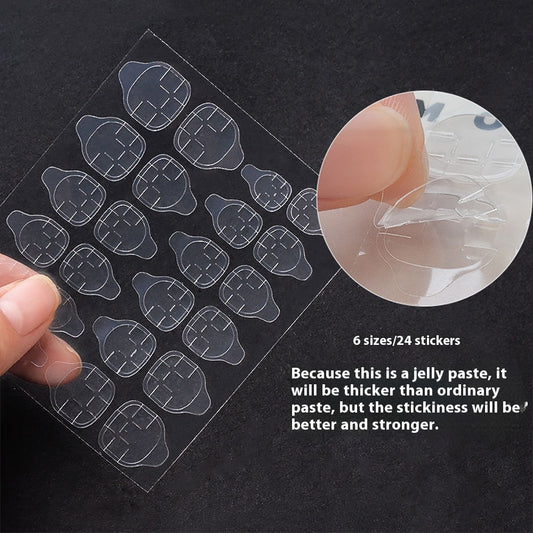 Manicure Wear Jelly Paste Ultra-thin Jelly Glue Fake Nail Patch