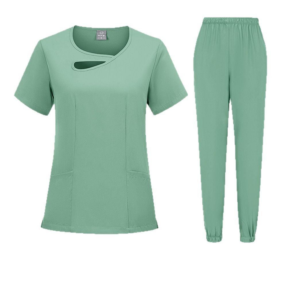 Summer Lightweight, Stretchy, Quick-drying Nurse Uniform Set