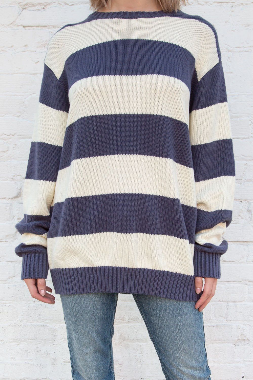 Men And Women Autumn And Winter Sweater Crew Neck Casual Loose Knit