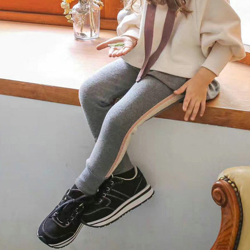 Autumn And Winter Leggings Children's Culottes Fake Two