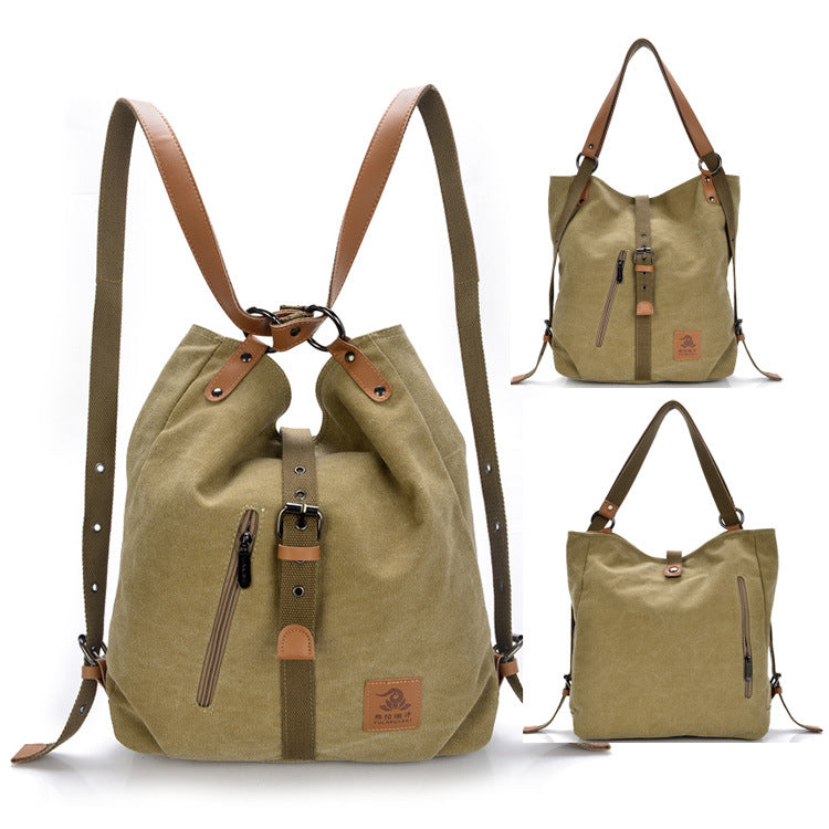 Fashion Multi-Functional Canvas Backpack