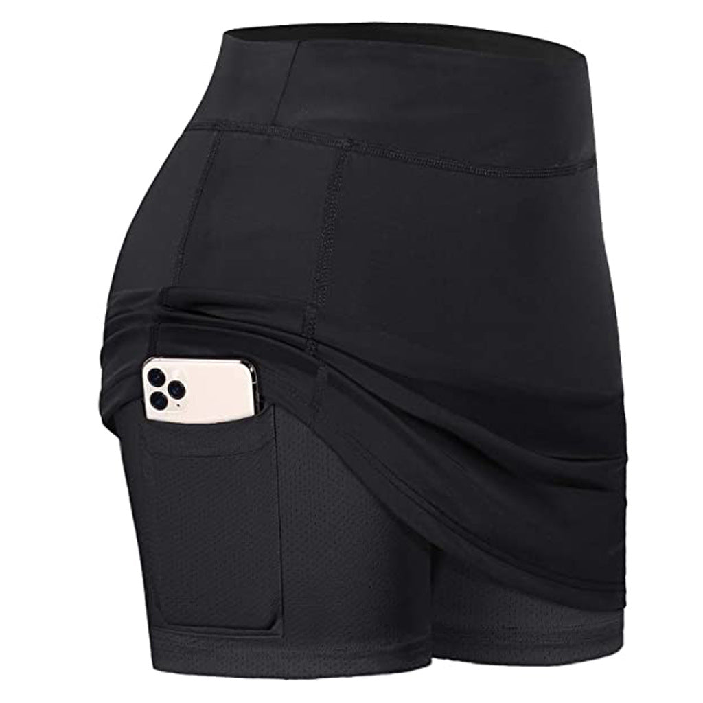 Ladies casual pocket shorts