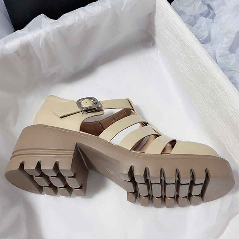 Platform Roman Sandals Retro Women's Shoes