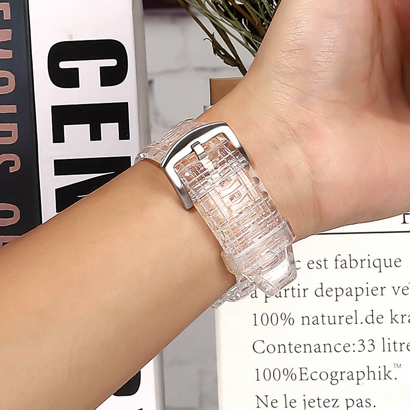 Glacier Limited Transparent Strap With Silicone Case