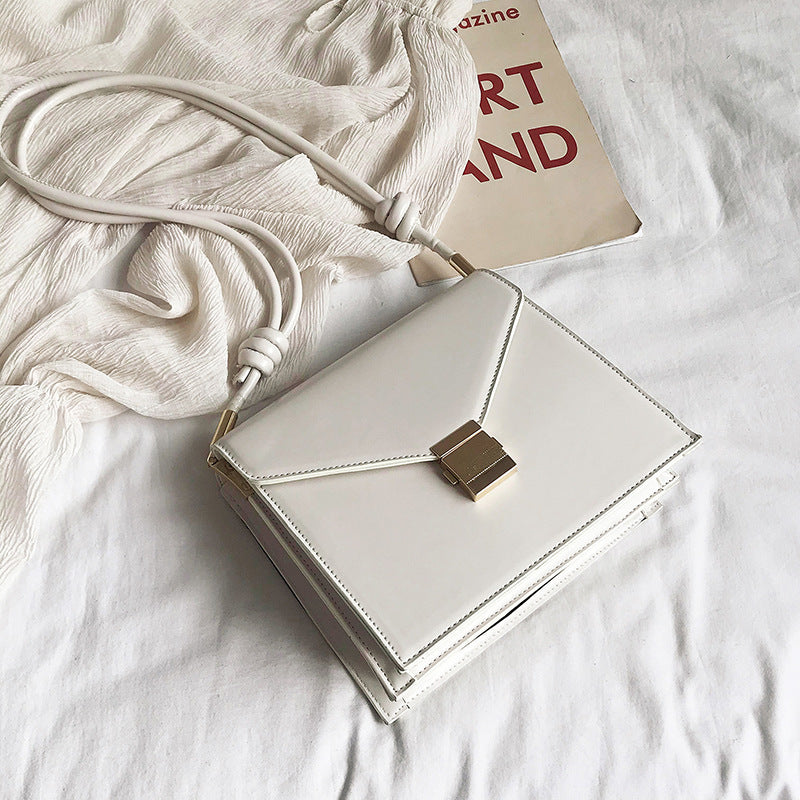 All-match Fashion Messenger Skuldertaske Lille Kvadratisk Taske