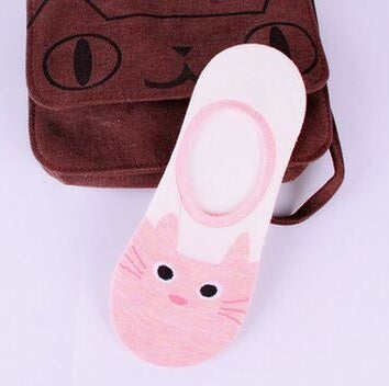Warm Comfortable Cotton Girl Women Ankle Socks Female Bottom Invisible Color Girl Boy