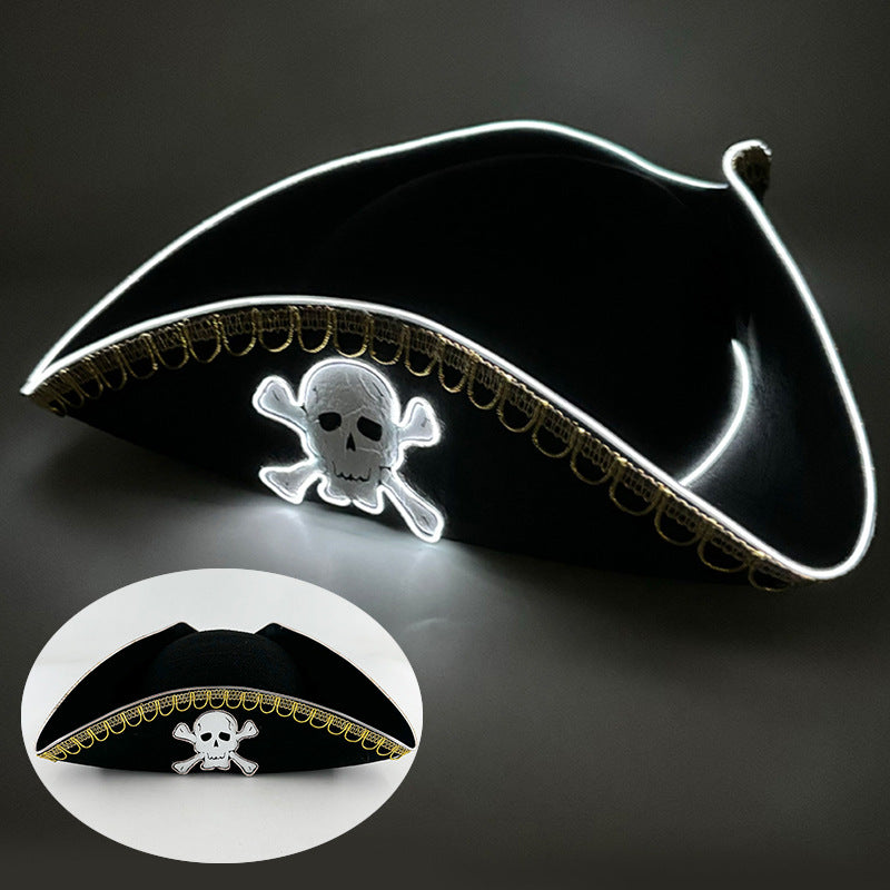 LED Luminous Trend COS Western Cowboy Hat
