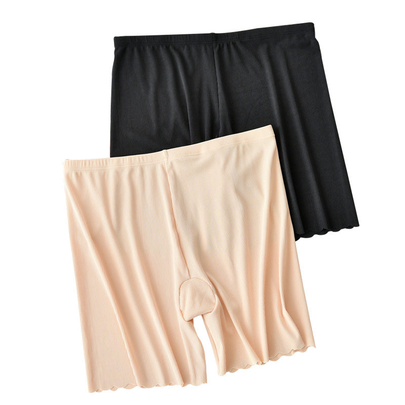 High elastic threaded shorts