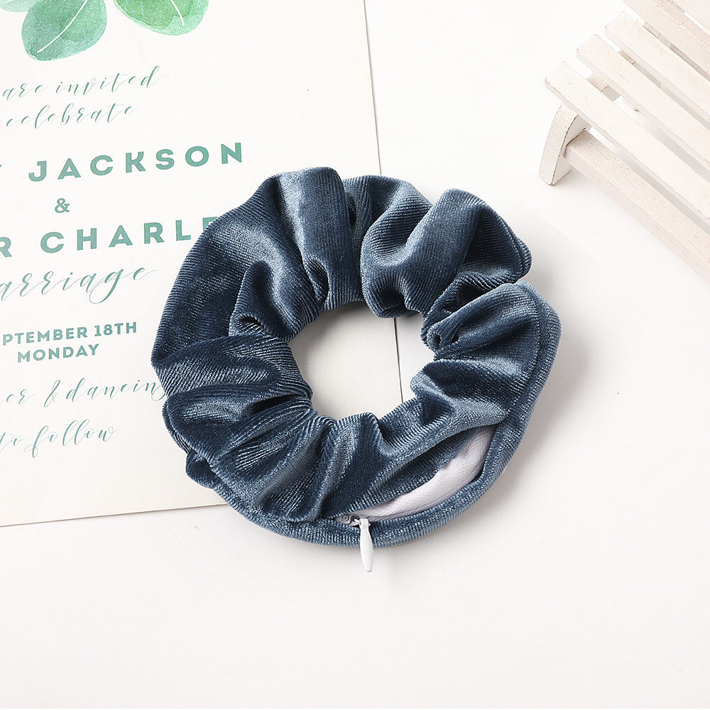 Women's Velvet Large Intestine hair circle