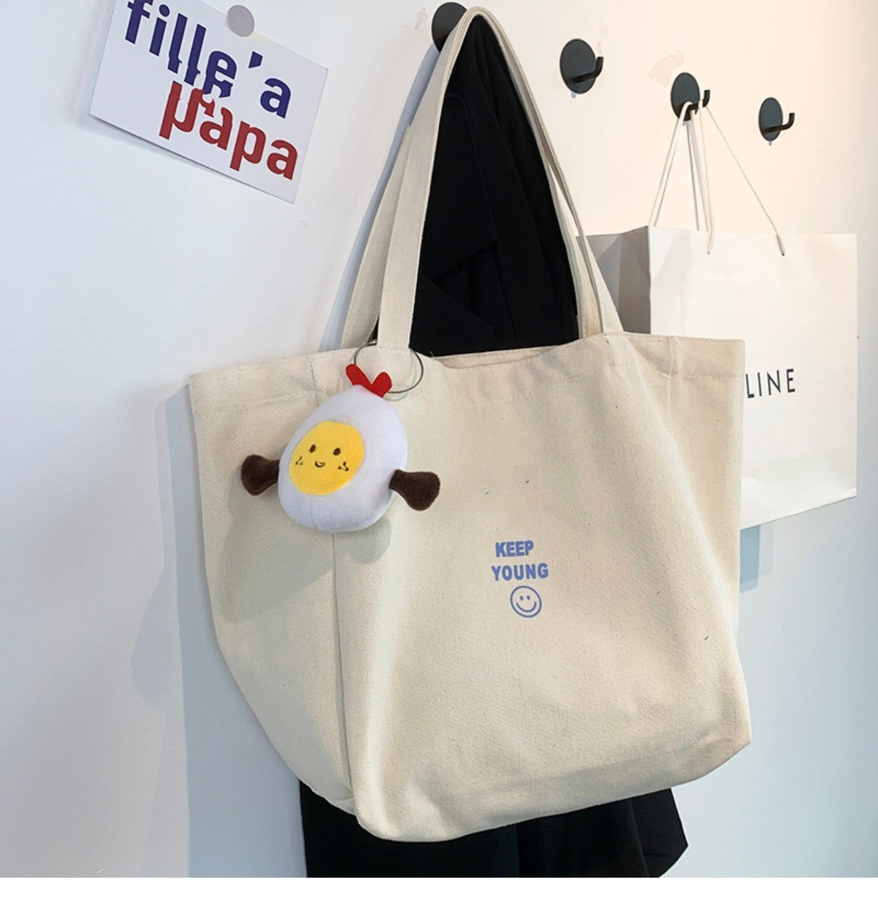 Large Capacity Female Shoulder Handheld Tote Bag