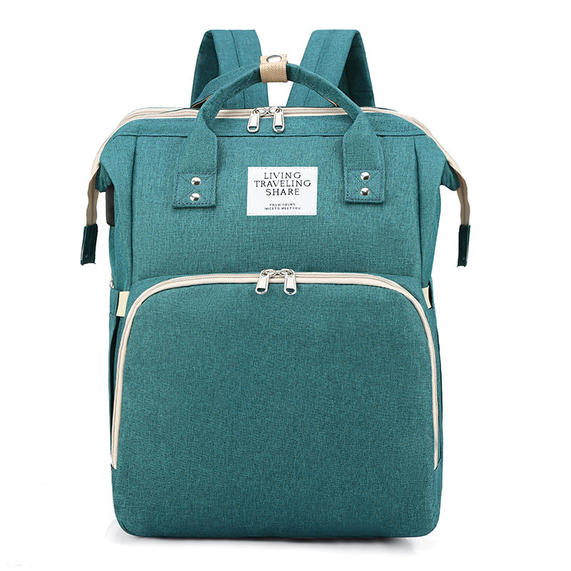 Portable Double-shoulder Large-capacity Mommy Bag
