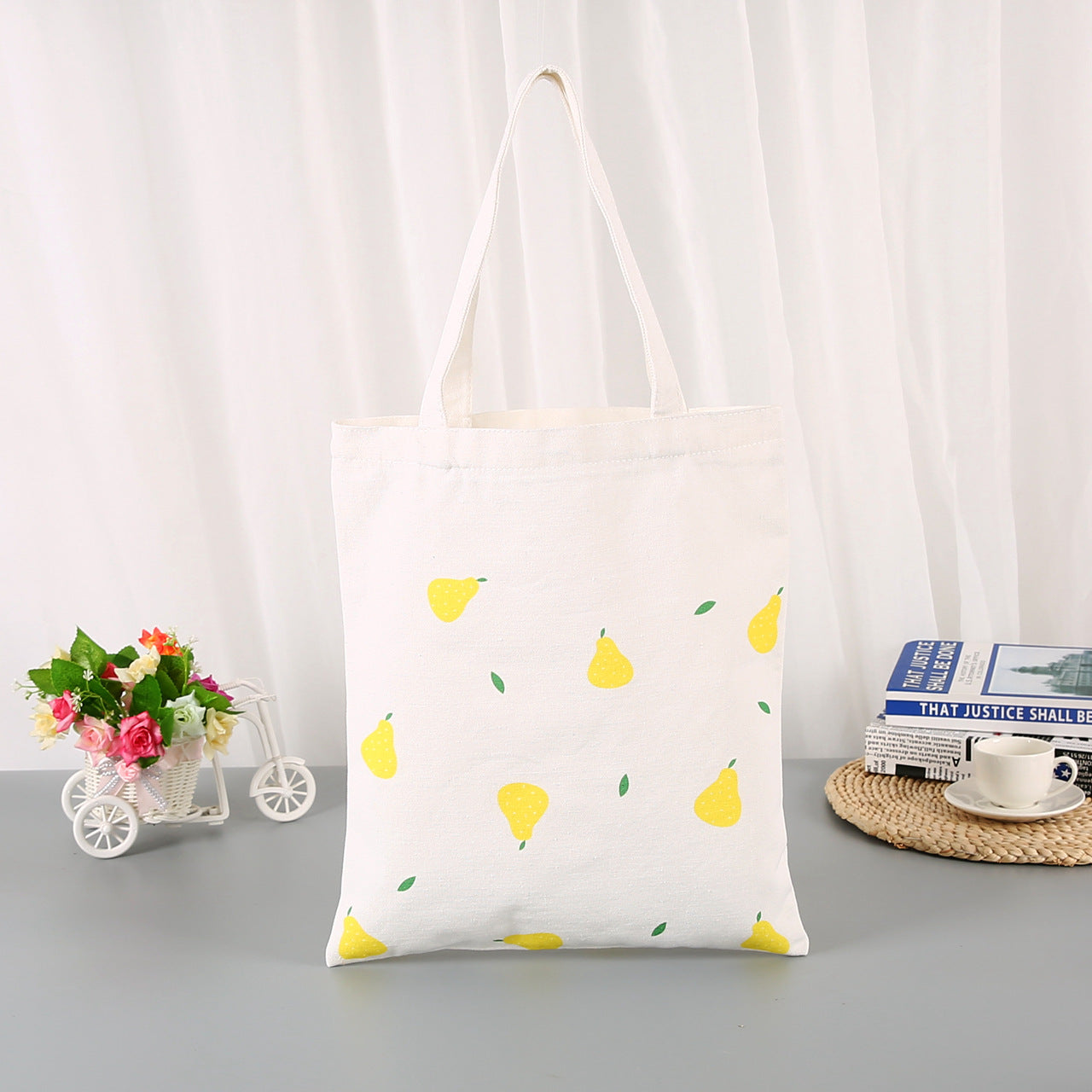 One-shoulder College Style Large-capacity Shopping Bag